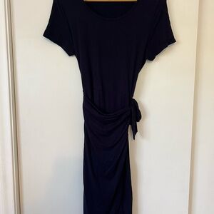 Calvin Klein Navy Midi Dress